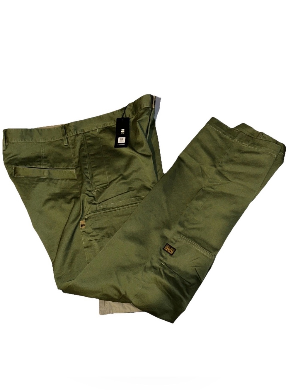 G Star Raw R-3N Carpenter Size 38x36 Tenente Twill O Pants Color Siege $390